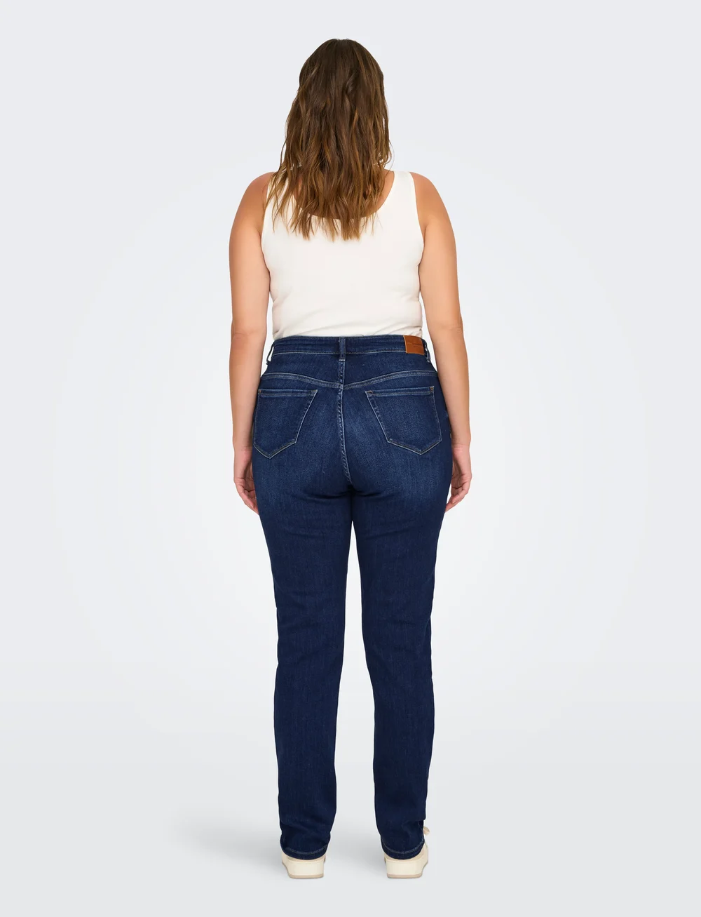 ONLY Carmakoma - CARSUI MID SLIM DNM REA285 NOOS - slim jeans - dark blue denim - 3