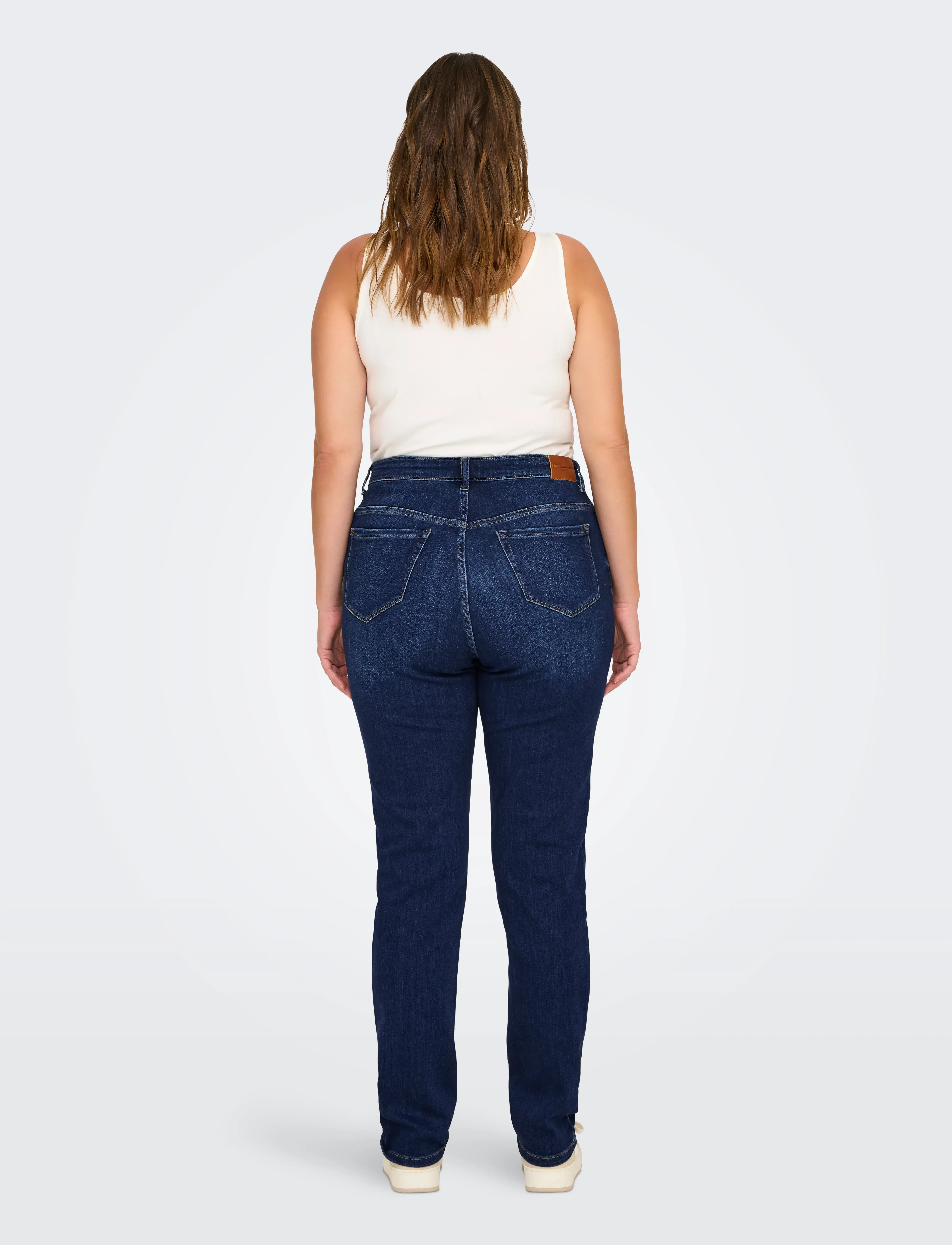 ONLY Carmakoma - CARSUI MID SLIM DNM REA285 NOOS - jeans slim - dark blue denim - 3