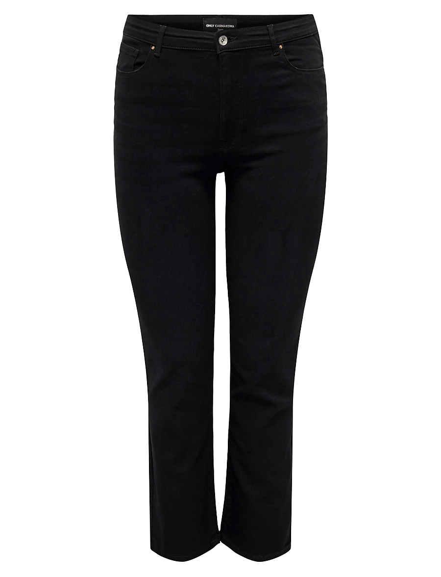 ONLY Carmakoma - CARSUI MID SLIM DNM DIA367 NOOS - slim-fit-jeans - washed black - 1