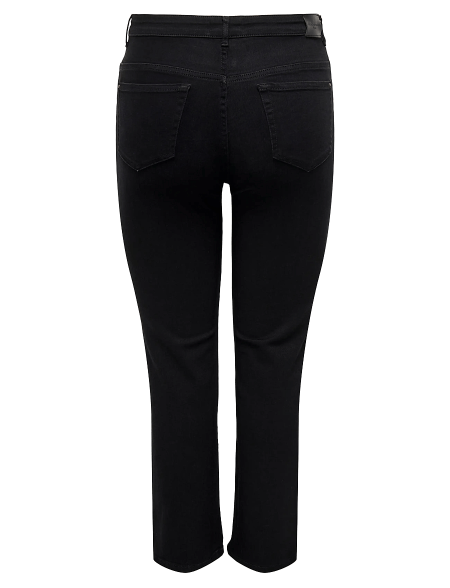 ONLY Carmakoma - CARSUI MID SLIM DNM DIA367 NOOS - slim-fit-jeans - washed black - 2