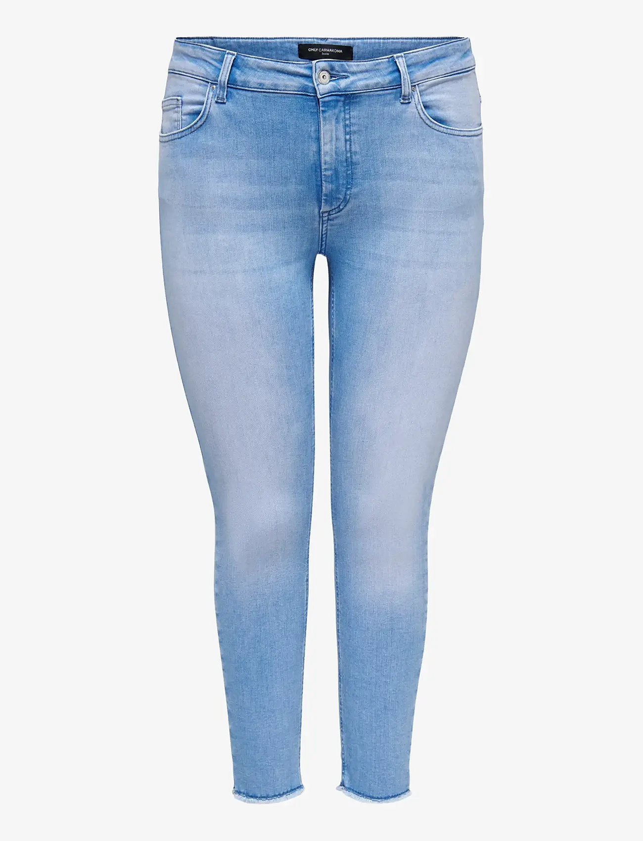 ONLY Carmakoma - CARWILLY REG SK ANK RW REA4348 NOOS - skinny jeans - light blue denim - 1