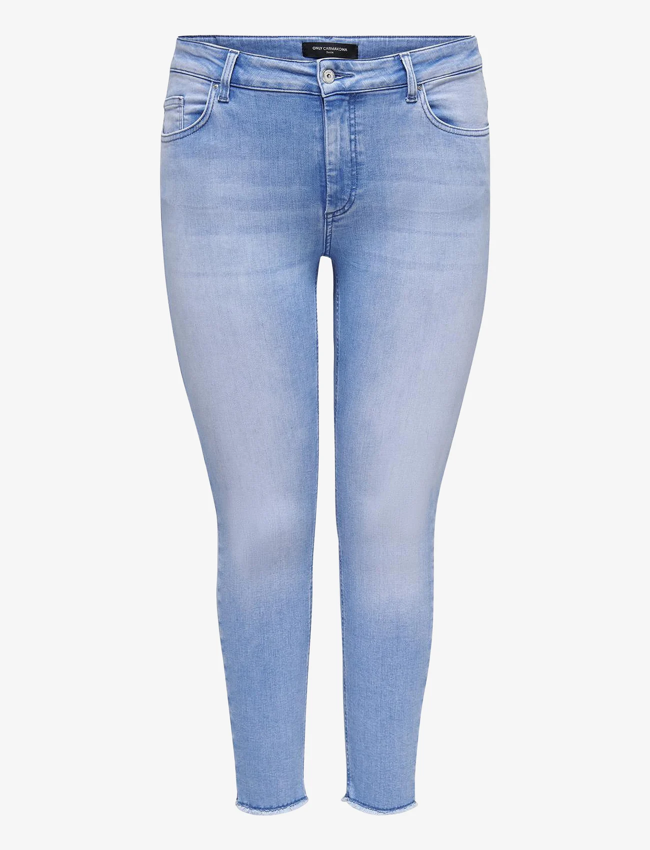 ONLY Carmakoma - CARWILLY REG SK ANK RW REA4348 NOOS - skinny jeans - light blue denim - 0