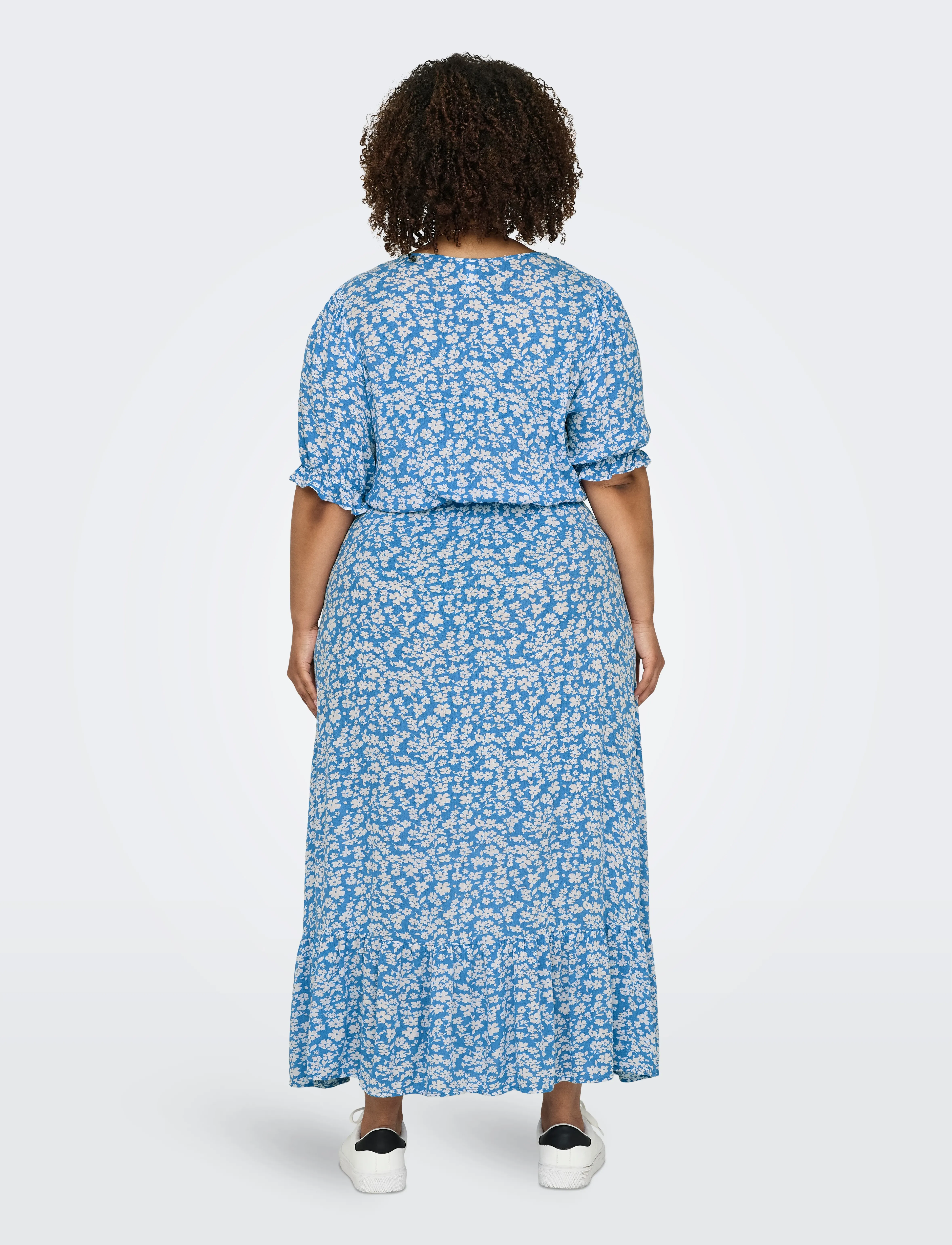 ONLY Carmakoma - CARCHIANTI S/S LONG DRESS WVN NOOS - konfirmation - marina - 3
