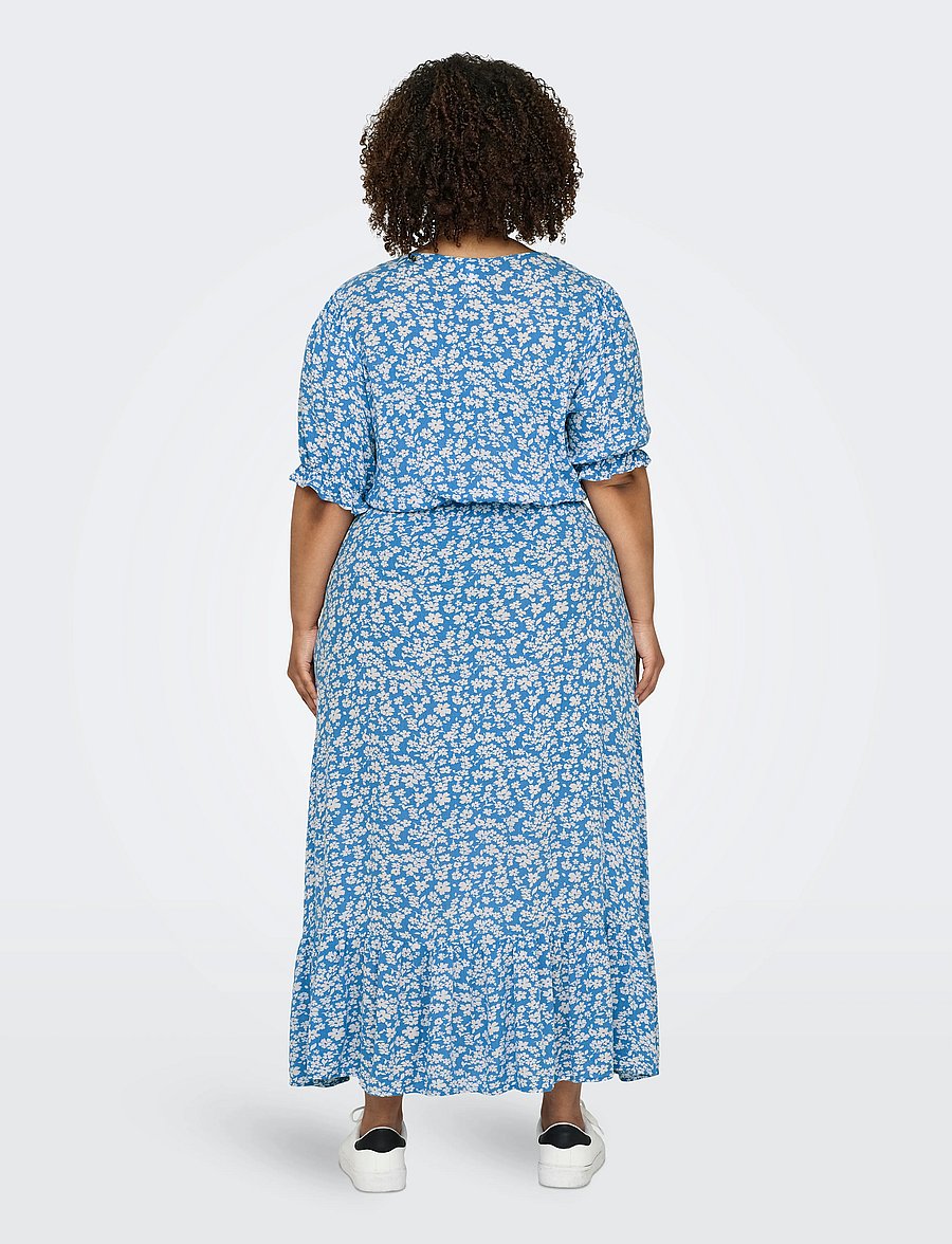 ONLY Carmakoma - CARCHIANTI S/S LONG DRESS WVN NOOS - konfirmation - marina - 3