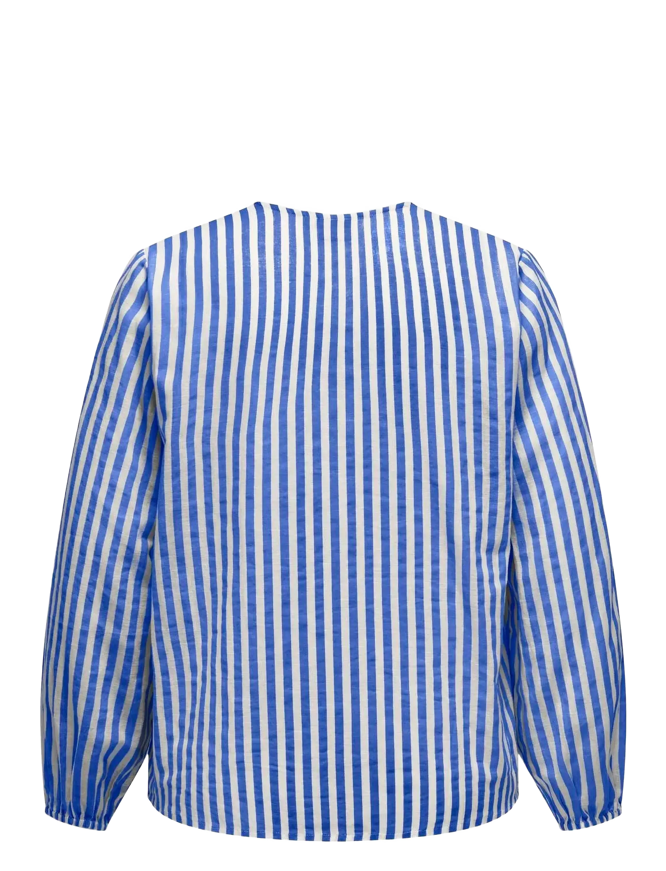 ONLY Carmakoma - CARABEL LIFE 3/4  V-NECK TOP WVN - dazzling blue - 1