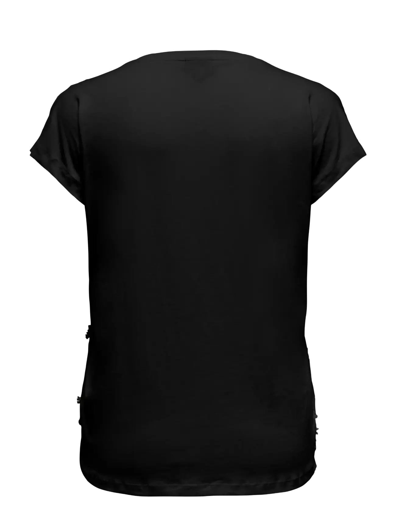 ONLY Carmakoma - CARLULU S/S V-NECK TOP BOX JRS - palaidinės be rankovių - black - 2