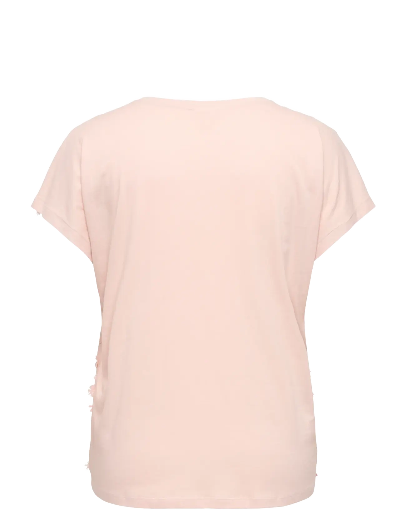 ONLY Carmakoma - CARLULU S/S V-NECK TOP BOX JRS - Ærmeløse bluser - sepia rose - 2