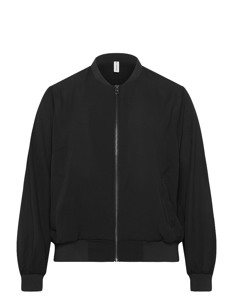 ONLY Carmakoma - CARLUX L/S BOMBER JACKET NOOS - frühlingsjacken - black - 1