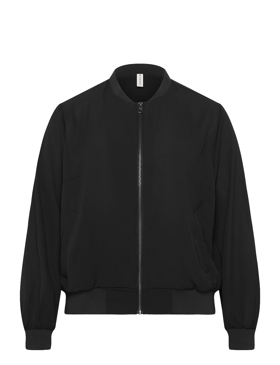 ONLY Carmakoma - CARLUX L/S BOMBER JACKET NOOS - forårsjakker - black - 1