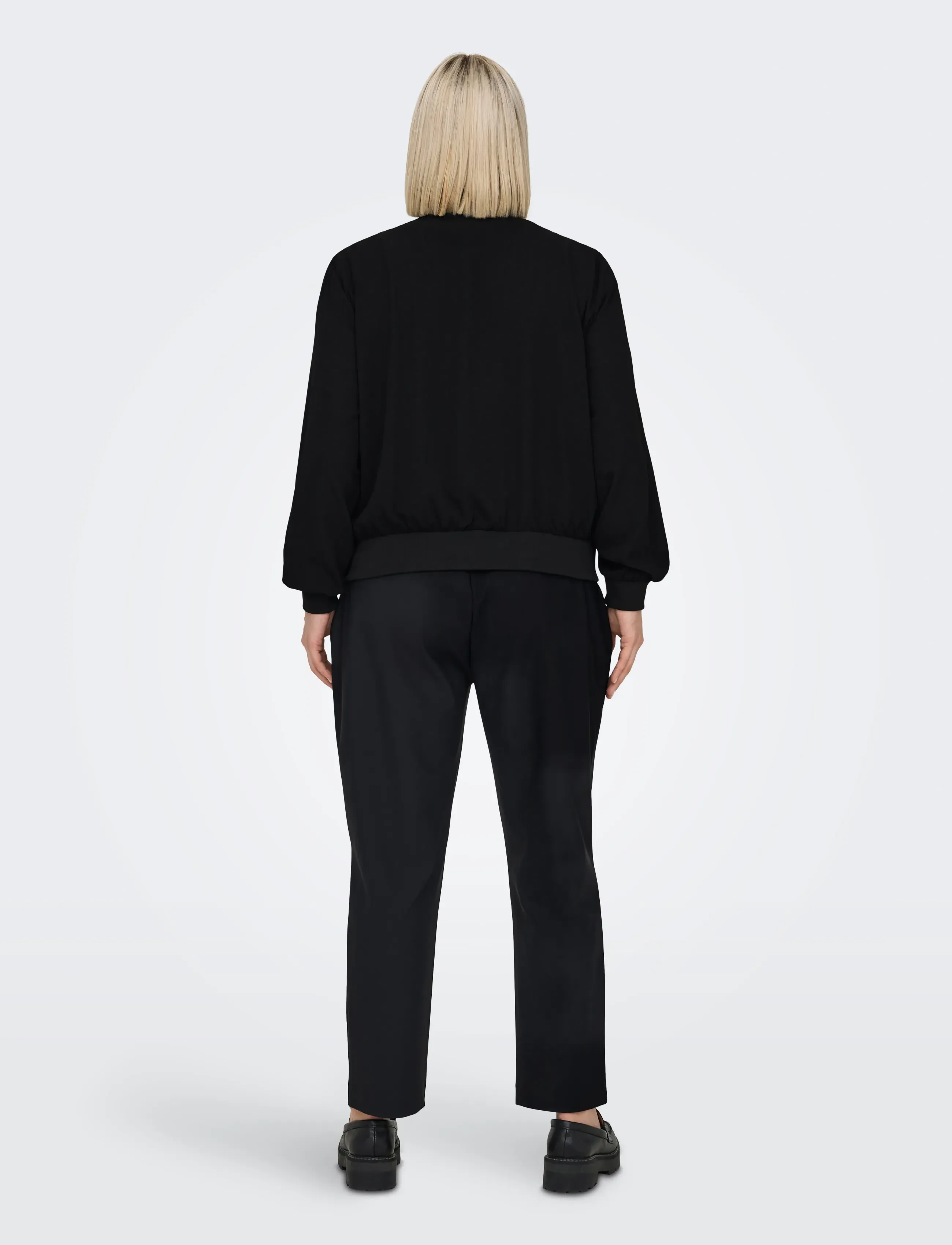 ONLY Carmakoma - CARLUX L/S BOMBER JACKET NOOS - forårsjakker - black - 3