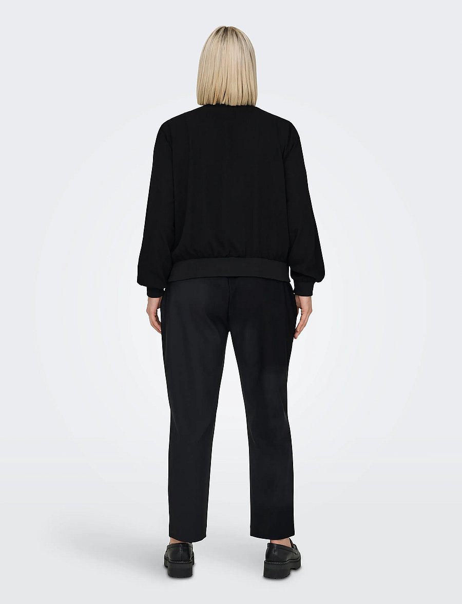 ONLY Carmakoma - CARLUX L/S BOMBER JACKET NOOS - forårsjakker - black - 3