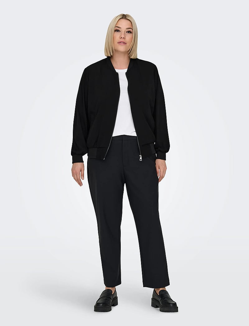 ONLY Carmakoma - CARLUX L/S BOMBER JACKET NOOS - frühlingsjacken - black - 4