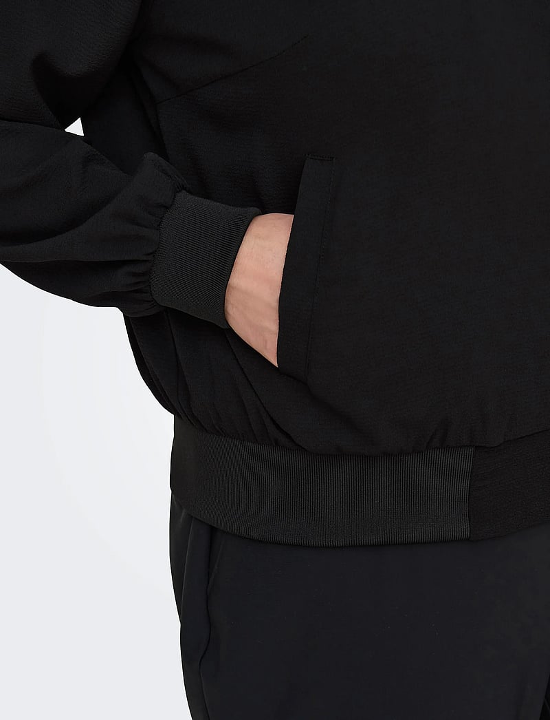 ONLY Carmakoma - CARLUX L/S BOMBER JACKET NOOS - frühlingsjacken - black - 5