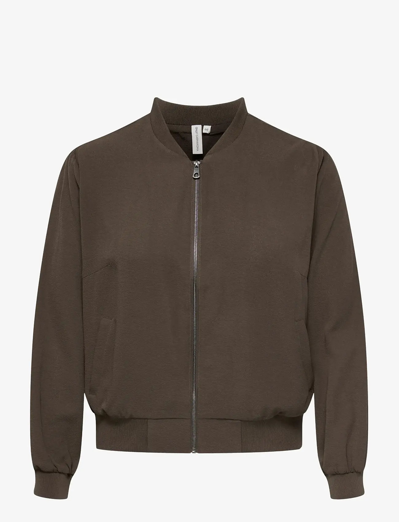 ONLY Carmakoma - CARLUX L/S BOMBER JACKET NOOS - frühlingsjacken - chocolate martini - 1