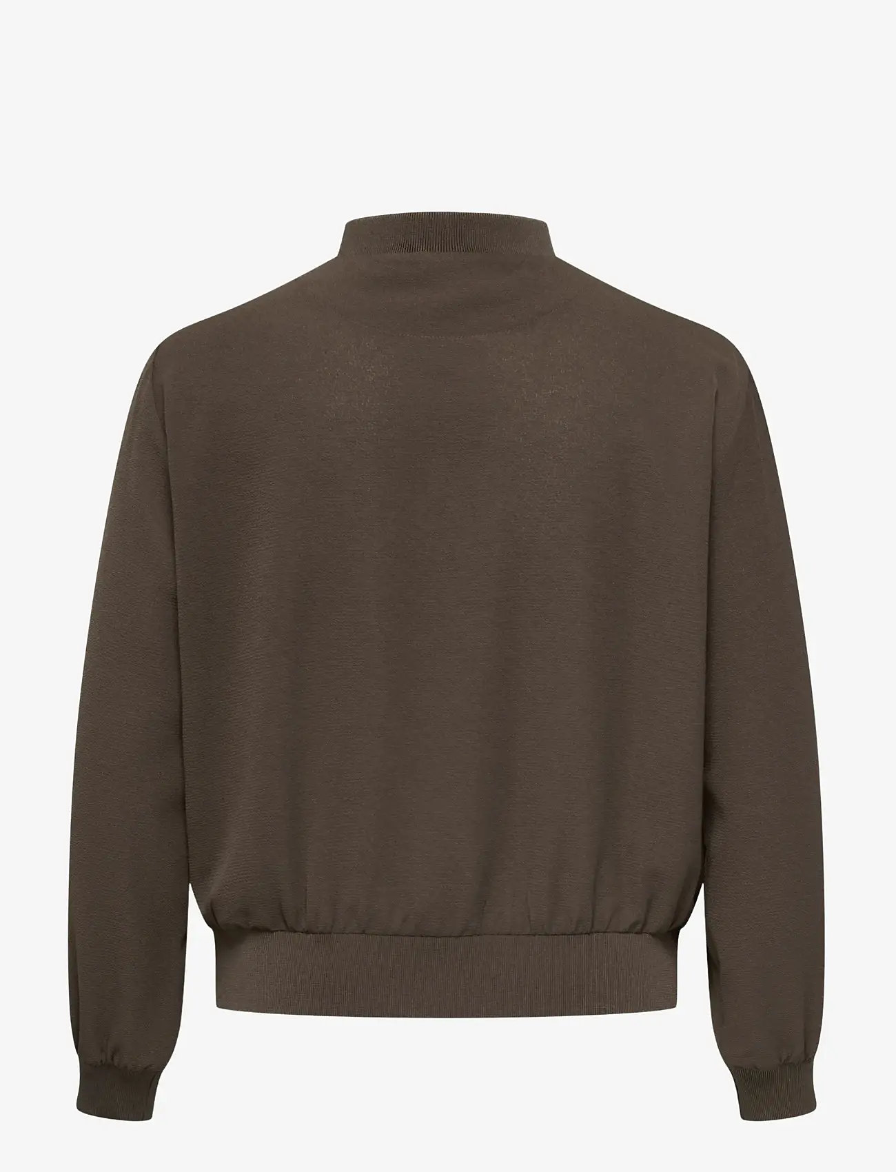 ONLY Carmakoma - CARLUX L/S BOMBER JACKET NOOS - frühlingsjacken - chocolate martini - 2