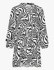 ONLY Carmakoma - CARSEBBIE L/S TUNIC DRESS AOP - marškinių tipo suknelės - birch - 0