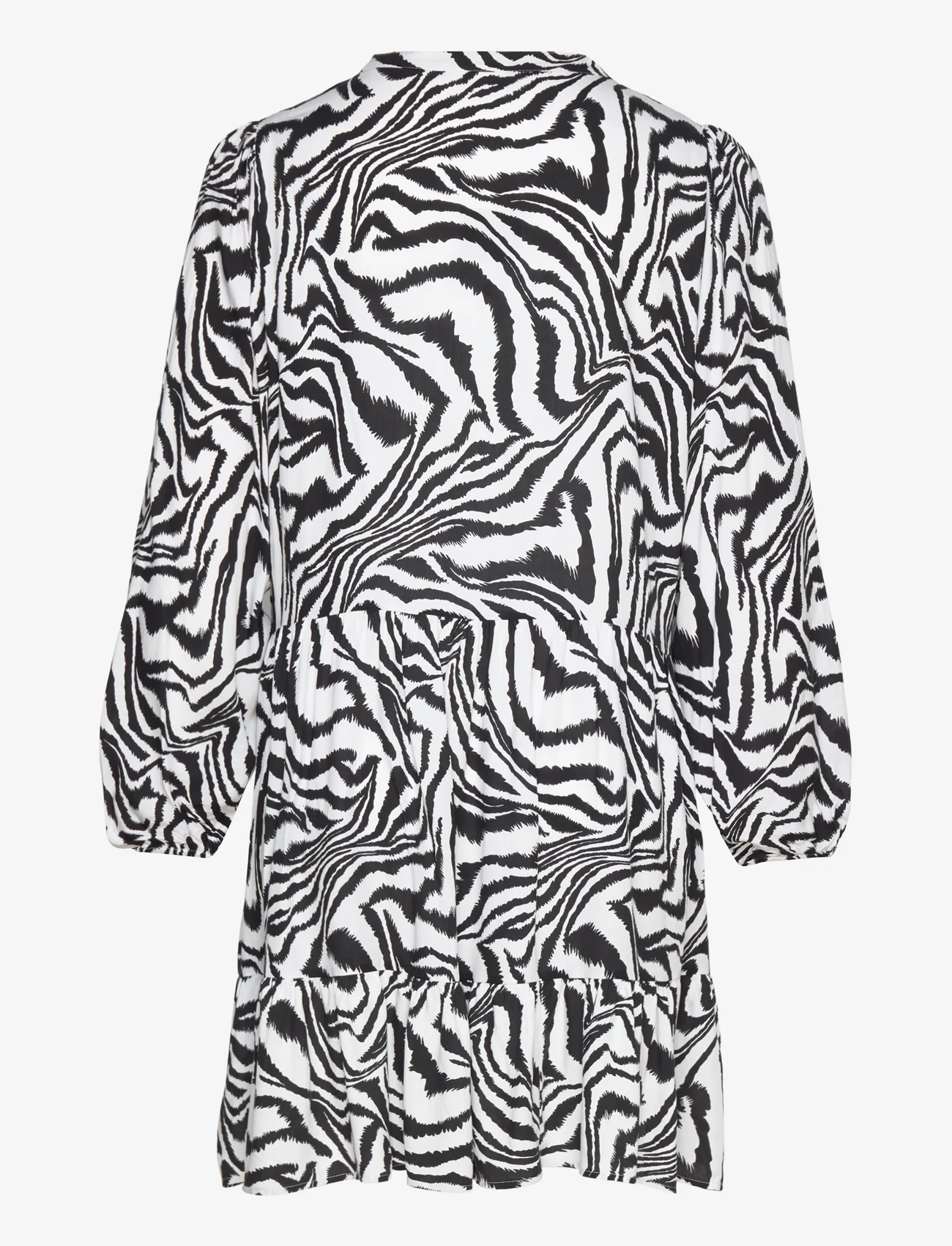 ONLY Carmakoma - CARSEBBIE L/S TUNIC DRESS AOP - laveste priser - birch - 1