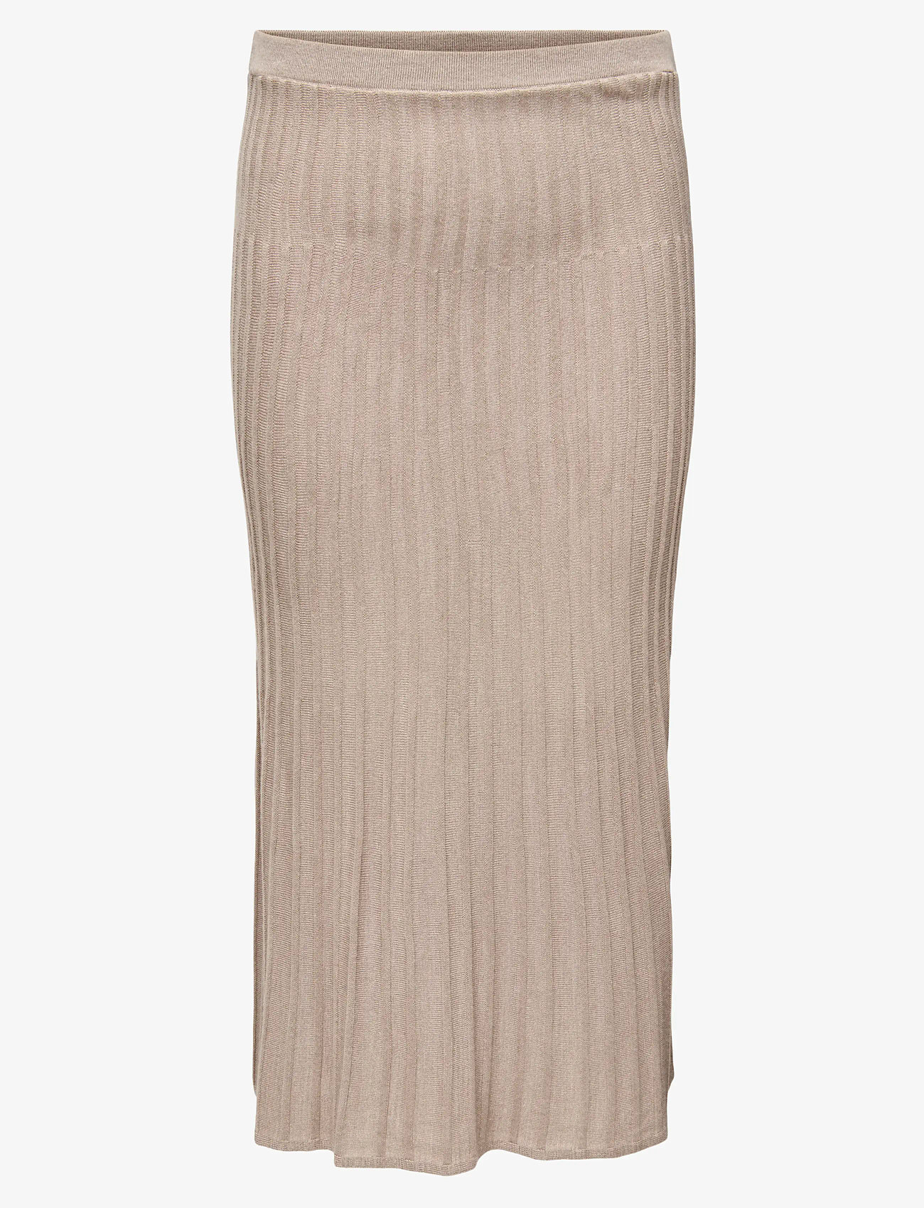 ONLY Carmakoma - CARTESS MIDI SKIRT KNT - strickröcke - malt ball - 1