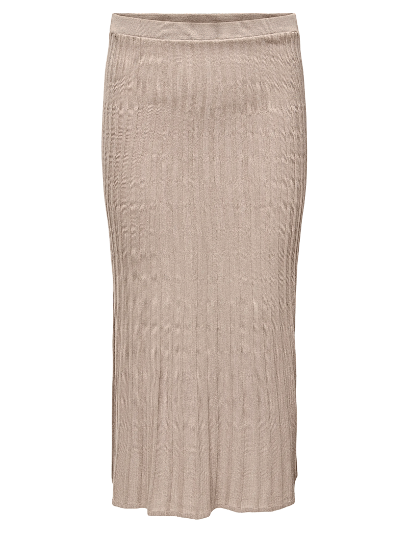 ONLY Carmakoma - CARTESS MIDI SKIRT KNT - strickröcke - malt ball - 1