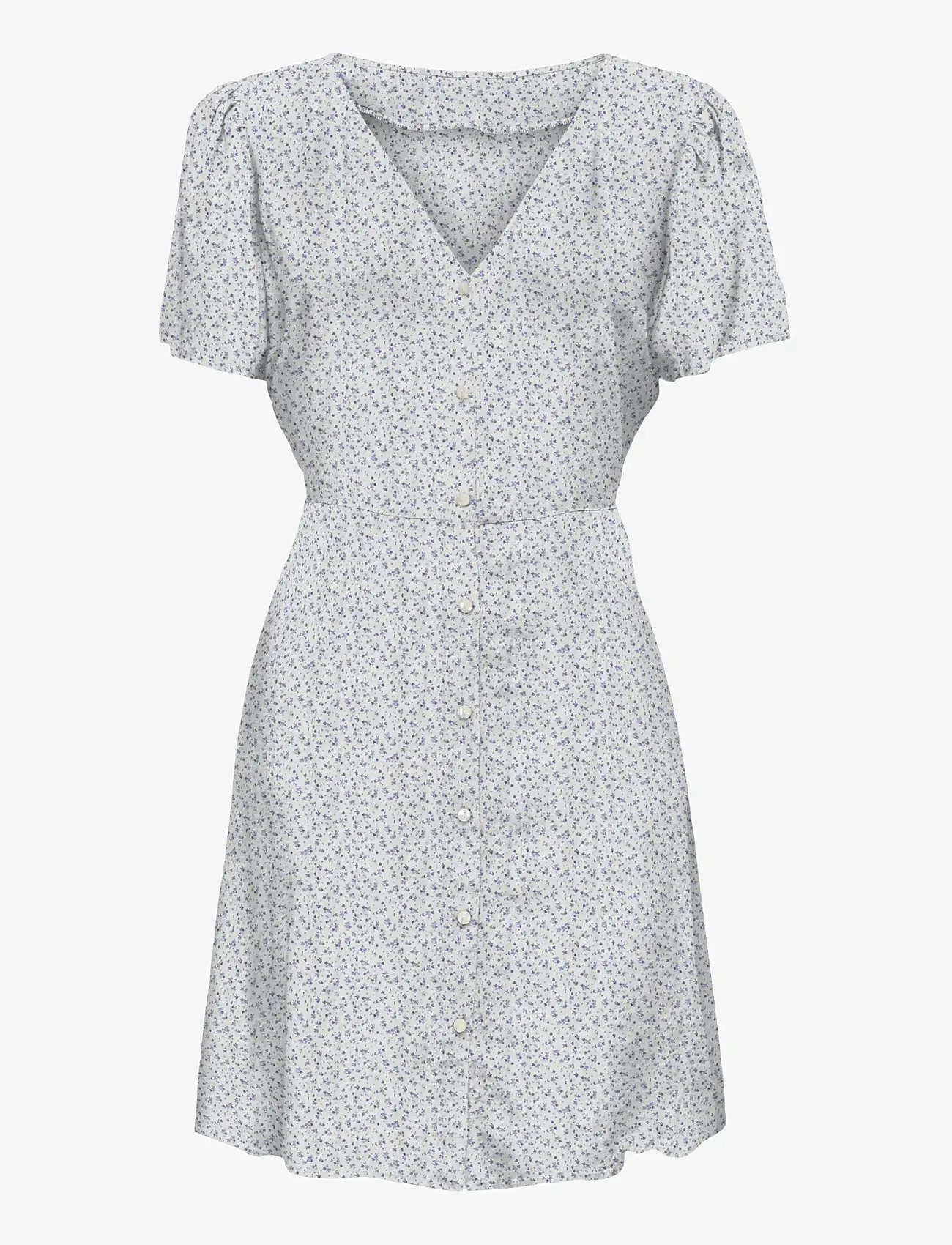 ONLY Carmakoma CAREVIDA S/S DRESS WVN NOOS - Kjoler - CLOUD DANCER / white