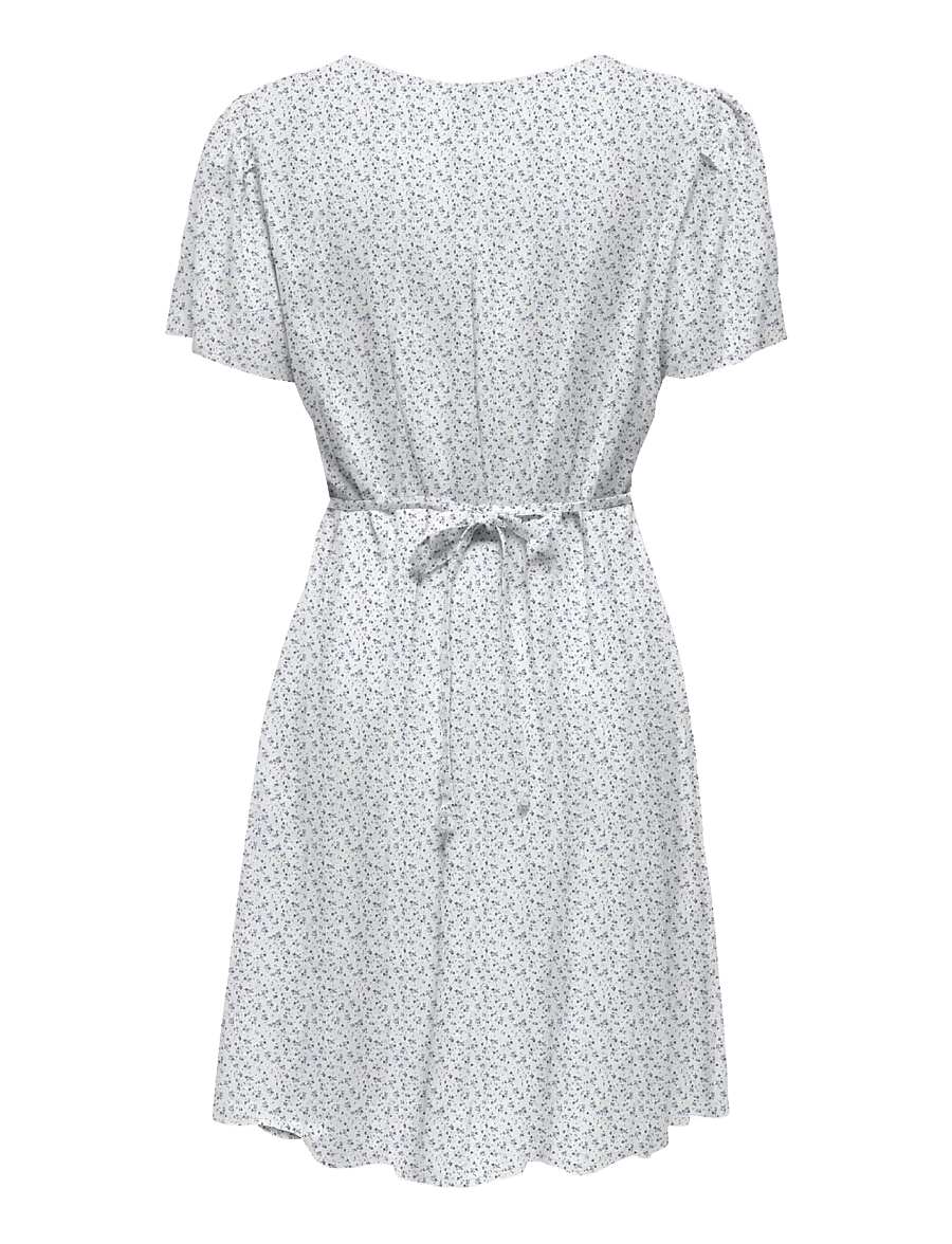ONLY Carmakoma - CAREVIDA S/S DRESS WVN NOOS - konfirmation - cloud dancer - 2