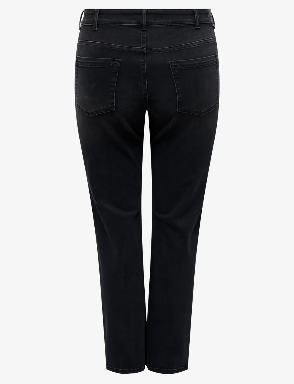 ONLY Carmakoma - CARWILLY HW STRAIGHT DNM REA1099 NOOS - sirge säärega teksad - washed black - 2