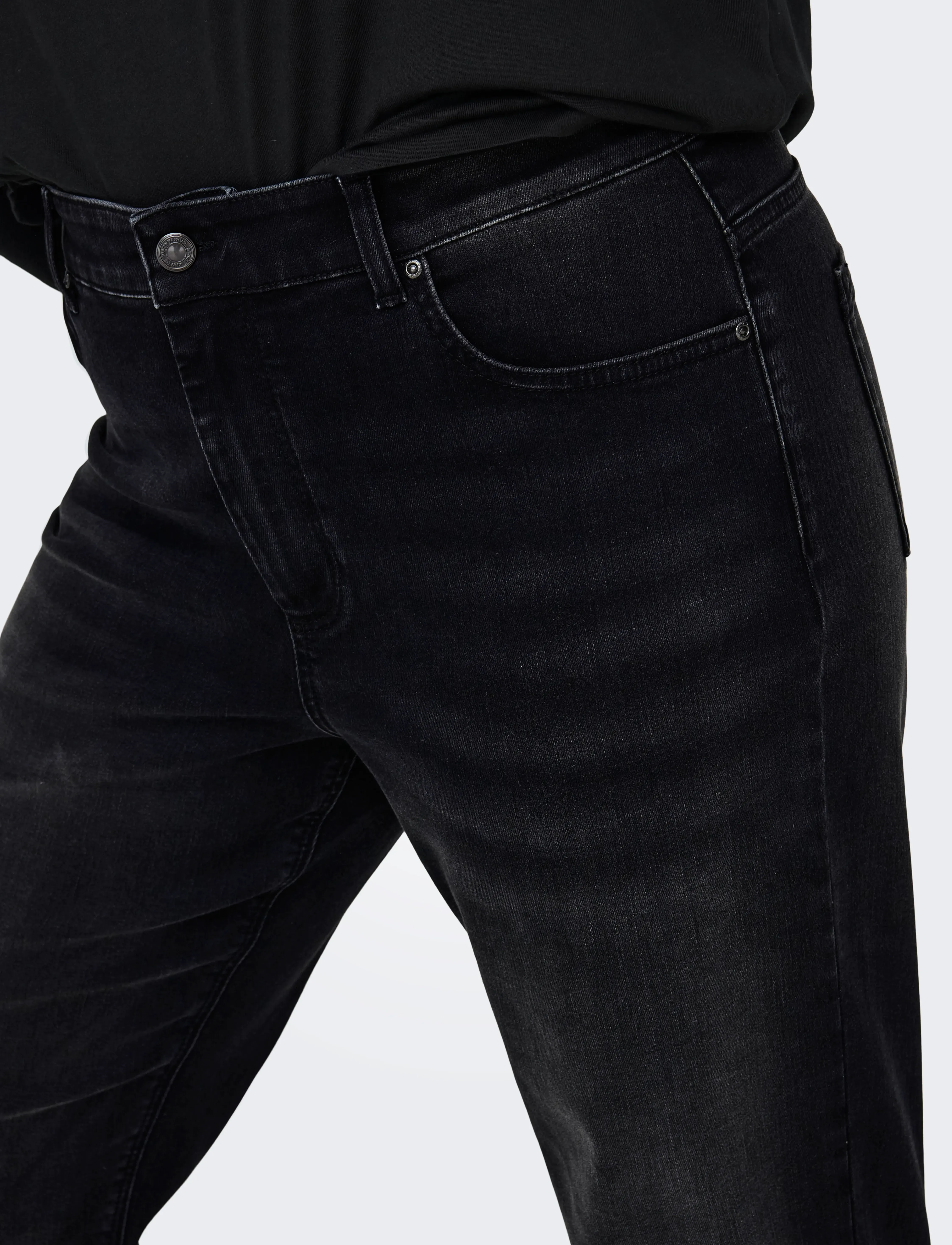 ONLY Carmakoma Carwilly Hw Straight Dnm Rea1099 Noos jeans dam – bild 5