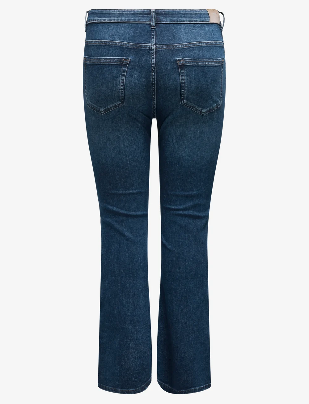 ONLY Carmakoma - CARWILLY HW FLARED DNM TAI021 NOOS - flare bukser - dark blue denim - 2