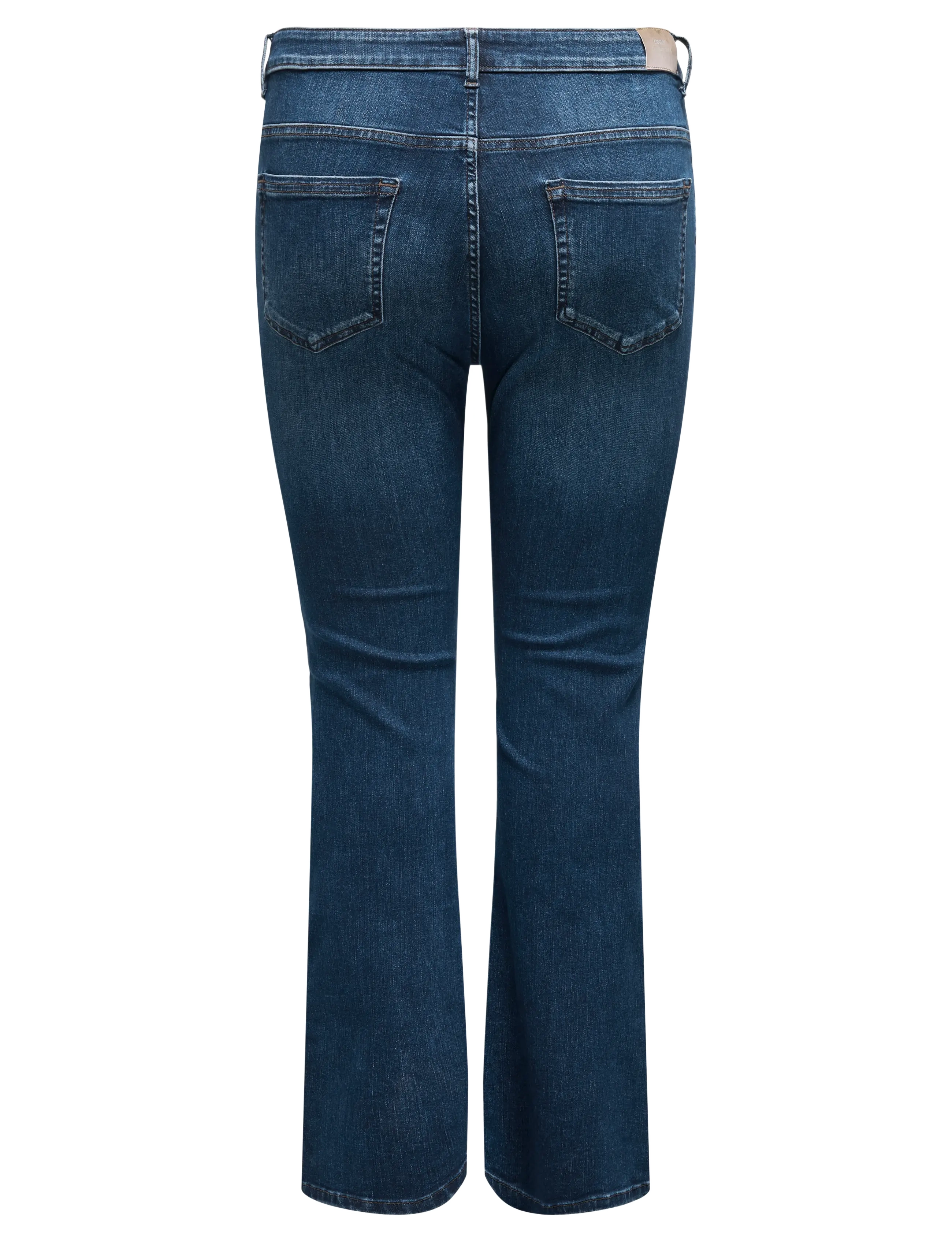 ONLY Carmakoma - CARWILLY HW FLARED DNM TAI021 NOOS - schlaghosen - dark blue denim - 2