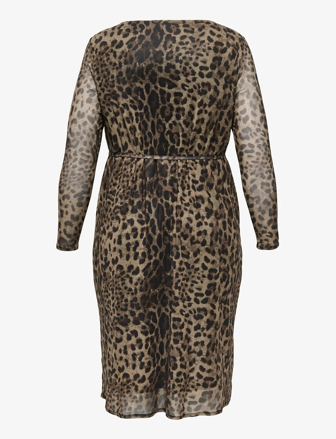 ONLY Carmakoma - CARFOREST LIFE LS BOATNECK BLK DRESS JRS - festkjoler - black - 2