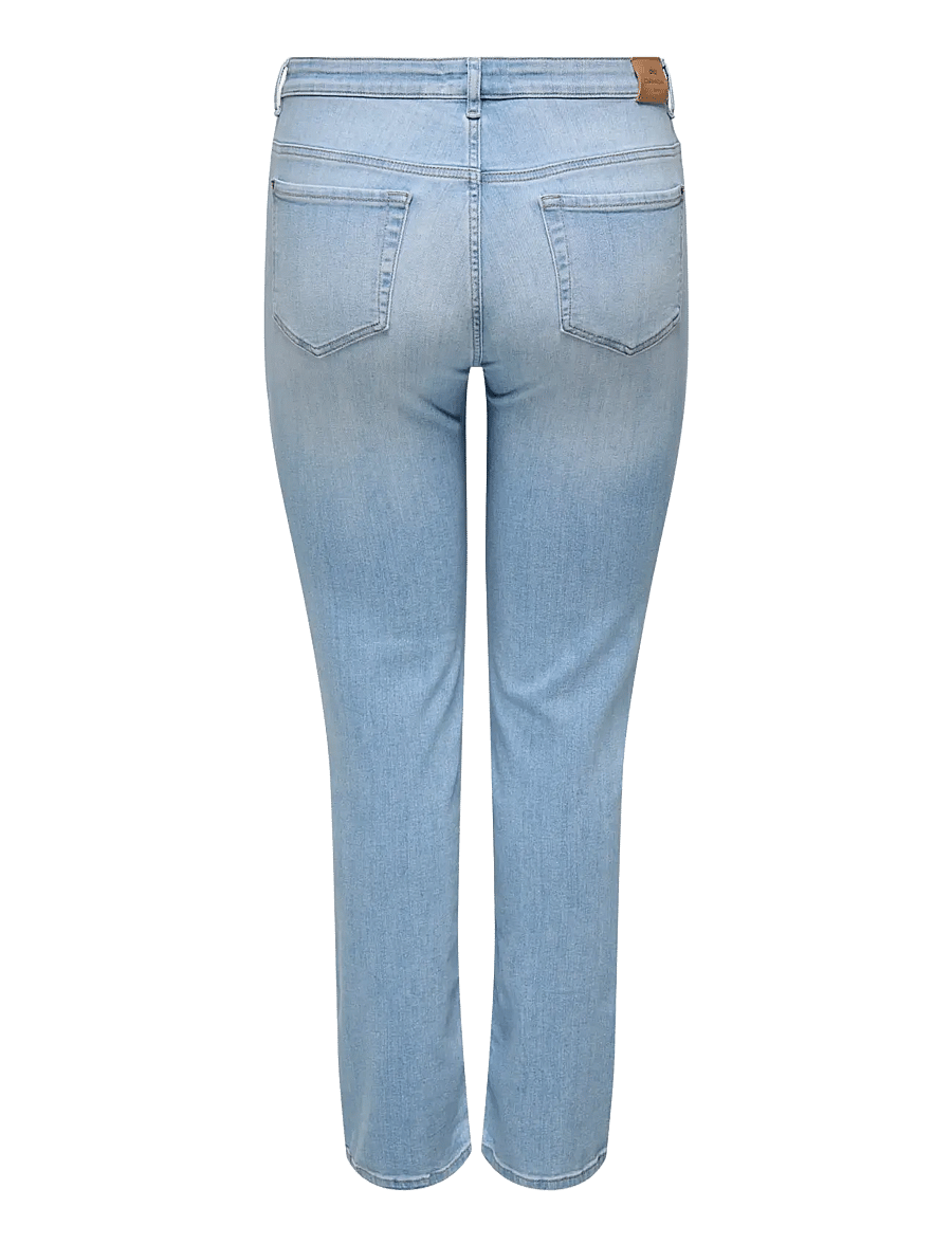 ONLY Carmakoma - CARSUI MID SLIM DNM REA286 NOOS - jeans slim - light blue denim - 2