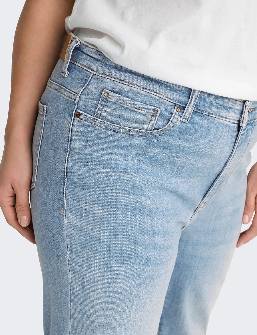 ONLY Carmakoma - CARSUI MID SLIM DNM REA286 NOOS - jeans slim - light blue denim - 5