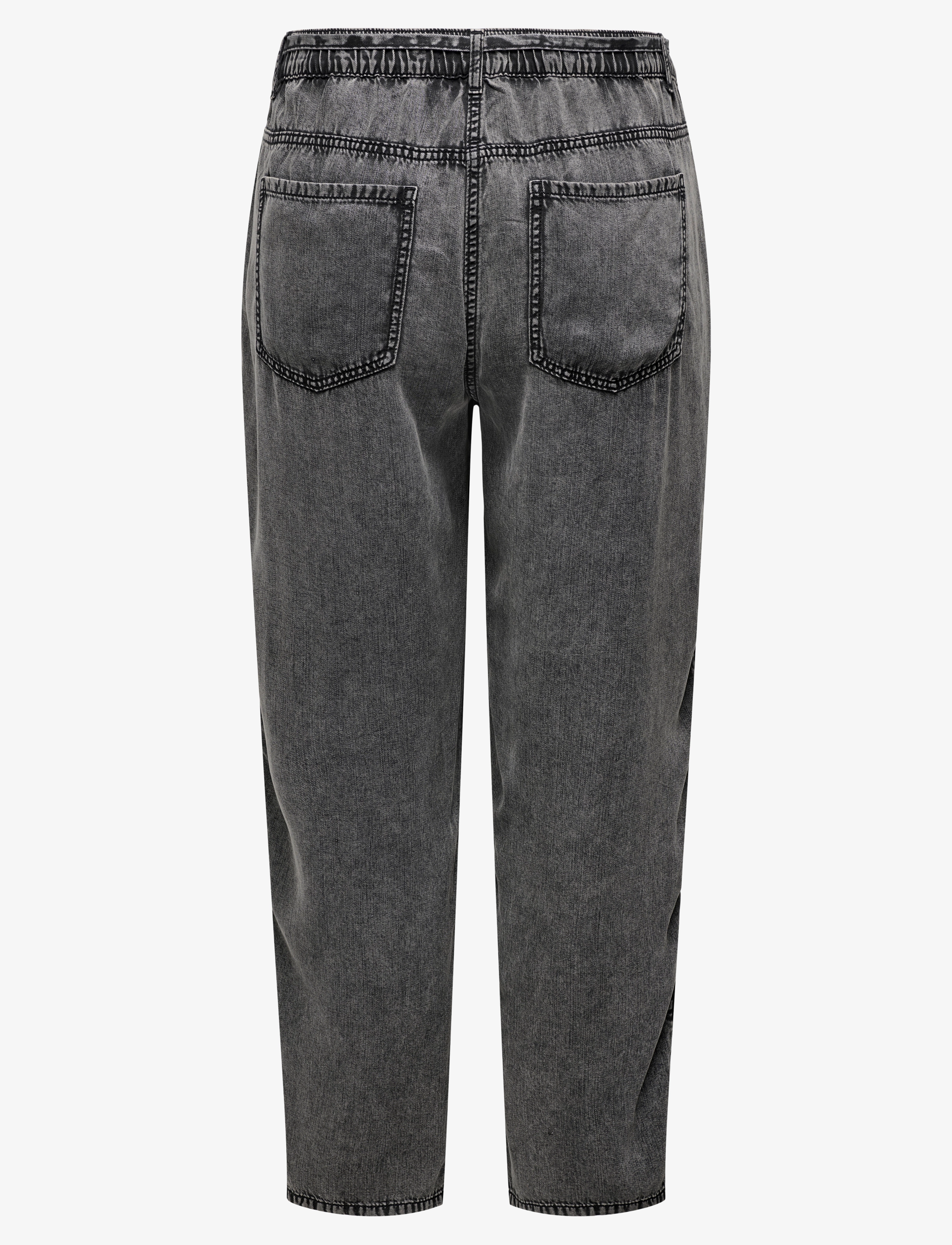 ONLY Carmakoma - CARKENYA LIFE ACID WASH PANTS OTW - black - 2