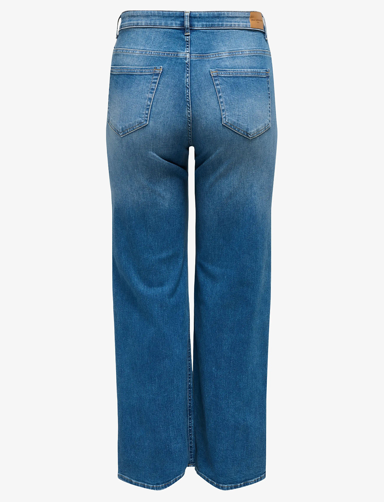 ONLY Carmakoma - CARWILLY HW WIDE DNM REA12187 NOOS - brede jeans - medium blue denim - 2