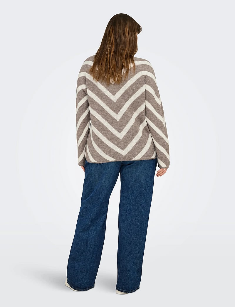 ONLY Carmakoma - CARELIZA L/S PULLOVER KNT NOOS - pullover - mermaid - 3