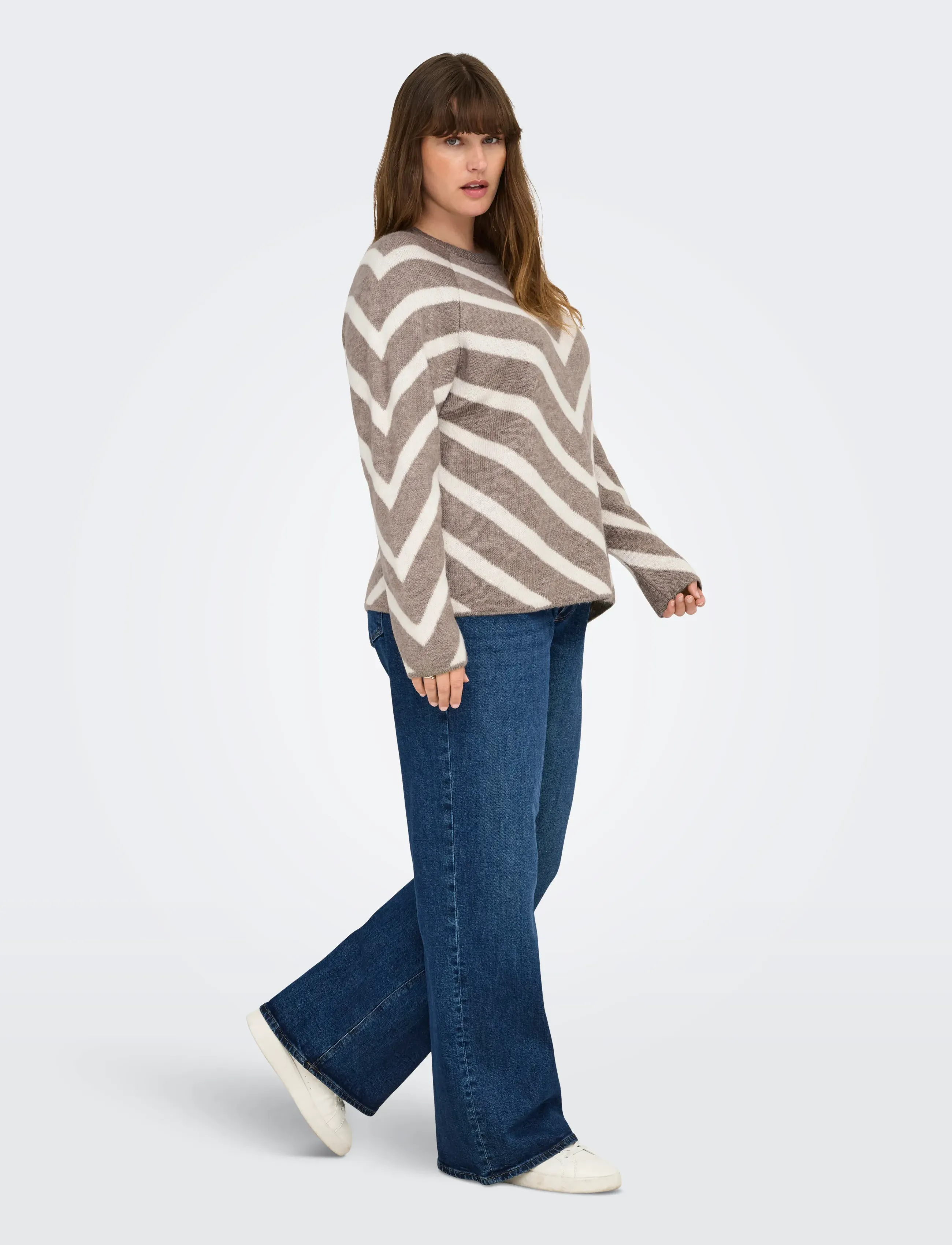 ONLY Carmakoma - CARELIZA L/S PULLOVER KNT NOOS - neulepuserot - mermaid - 4