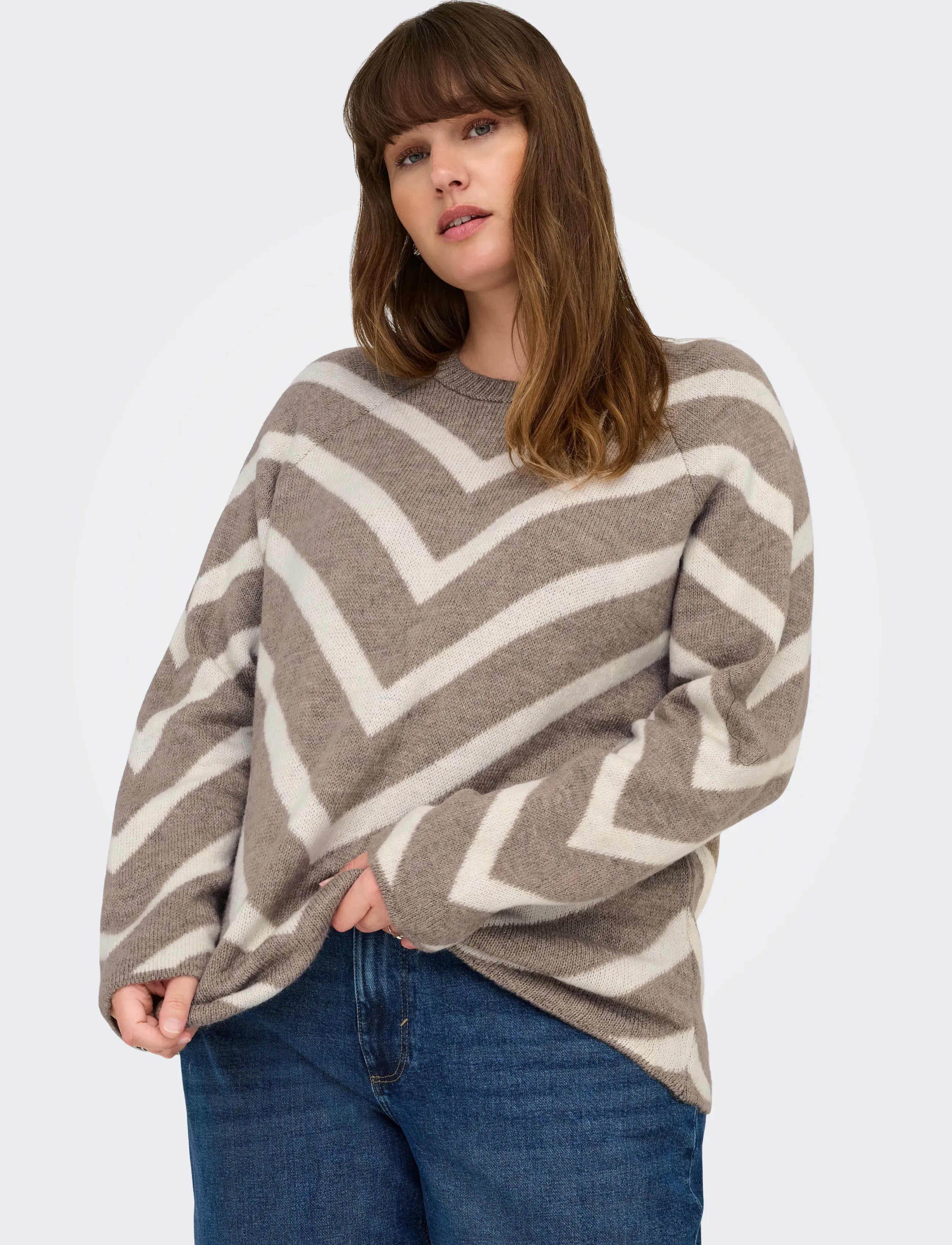 ONLY Carmakoma - CARELIZA L/S PULLOVER KNT NOOS - neulepuserot - mermaid - 5