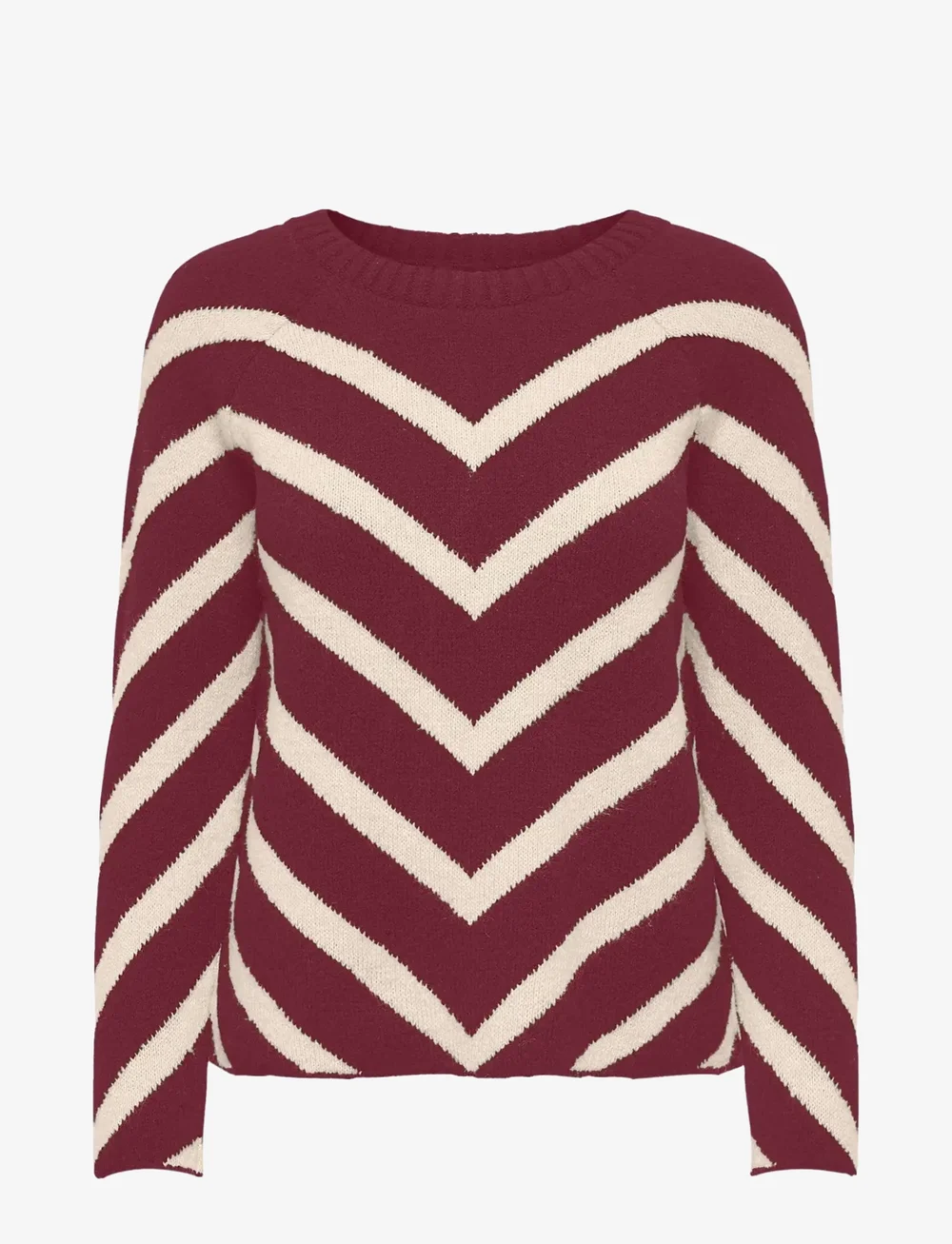 ONLY Carmakoma - CARELIZA L/S PULLOVER KNT NOOS - striktrøjer - zinfandel - 1