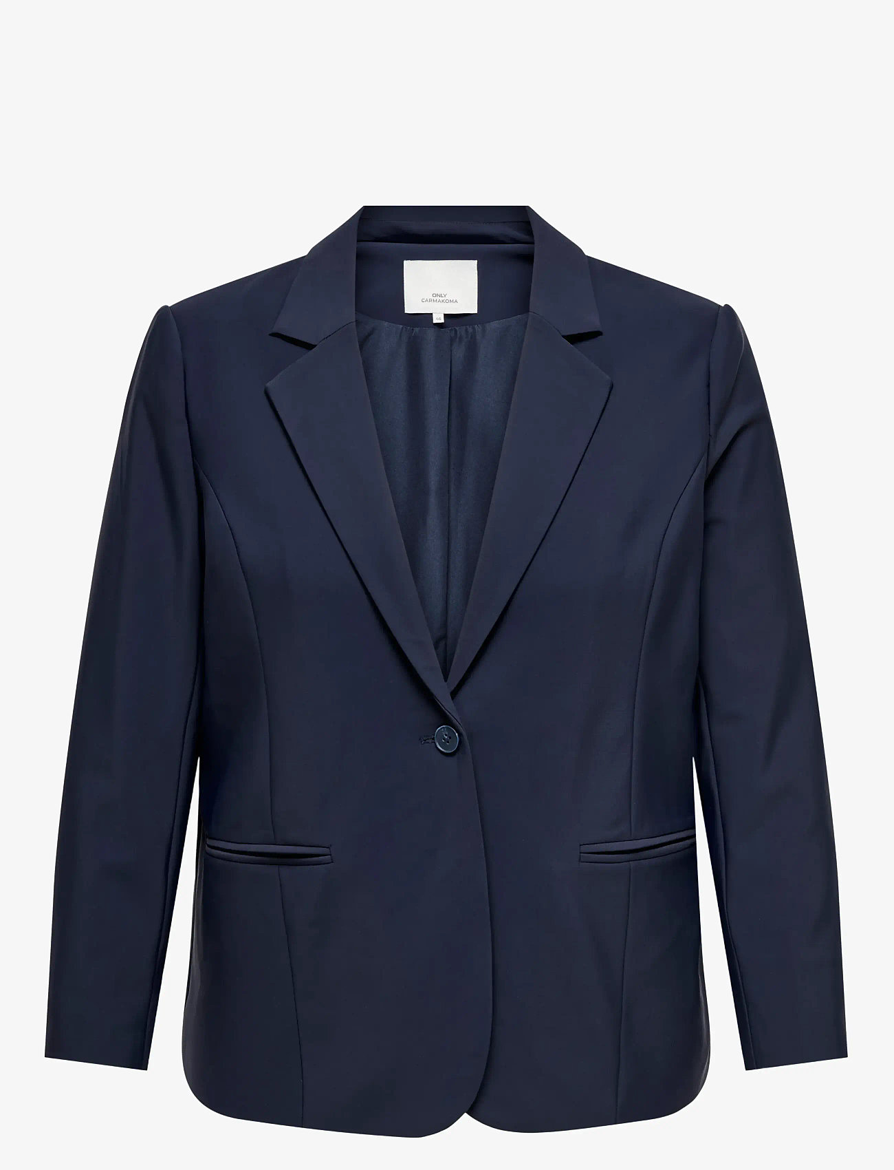 ONLY Carmakoma - CARTRAVEL L/S FIT BLAZER TLR - enkeltradede blazere - night sky - 1