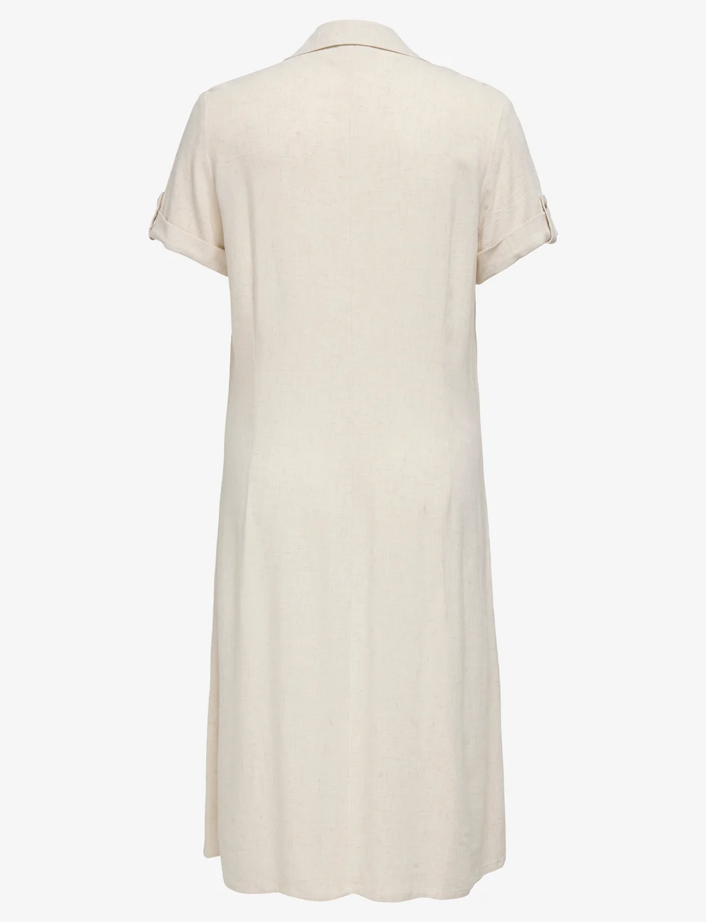 ONLY Carmakoma - CARSIESTA SS BUT LONG LINEN BL DRESS - shirt dresses - moonbeam - 2