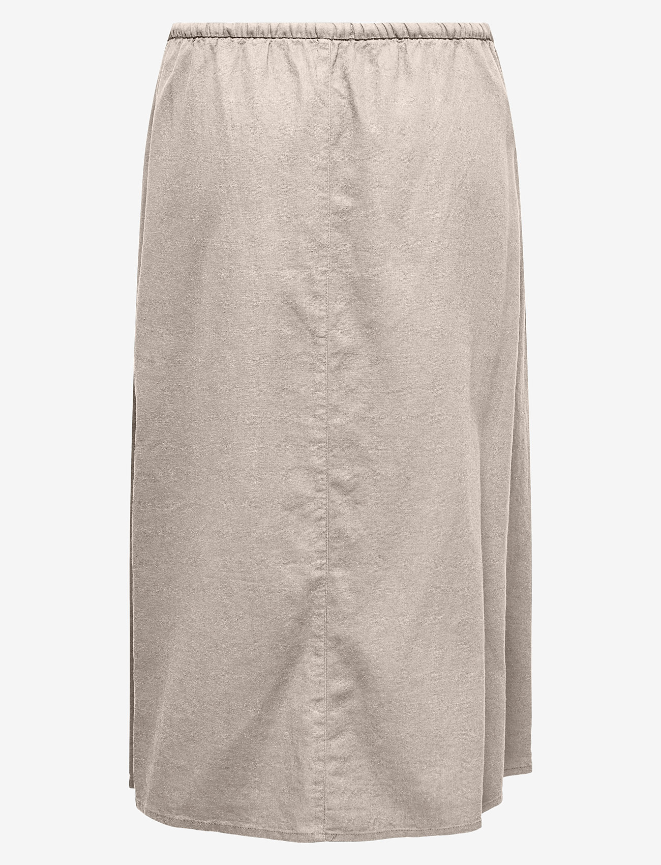 ONLY Carmakoma - CARCARO HW LINEN BL LONG SKIRT - midi kjolar - pumice stone - 1