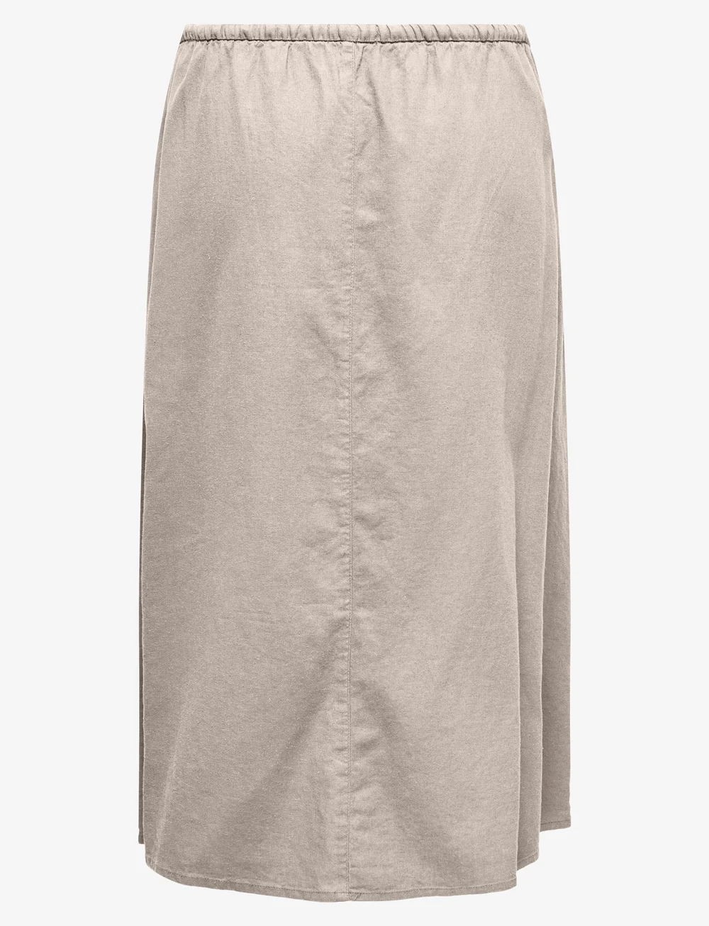 ONLY Carmakoma - CARCARO HW LINEN BL LONG SKIRT - midi skjørt - pumice stone - 1