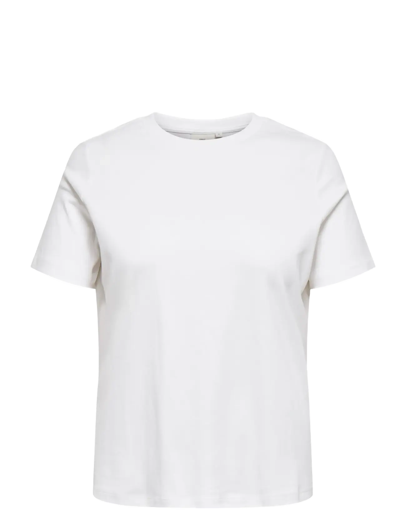 ONLY Carmakoma CARJEN S/S JEANS TEE JRS NOOS - Tøj - BRIGHT WHITE / white