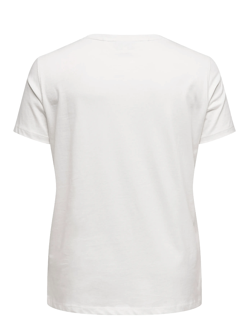 ONLY Carmakoma - CARBRINNA LIFE SS REG TEE JRS - t-shirts - cloud dancer - 2