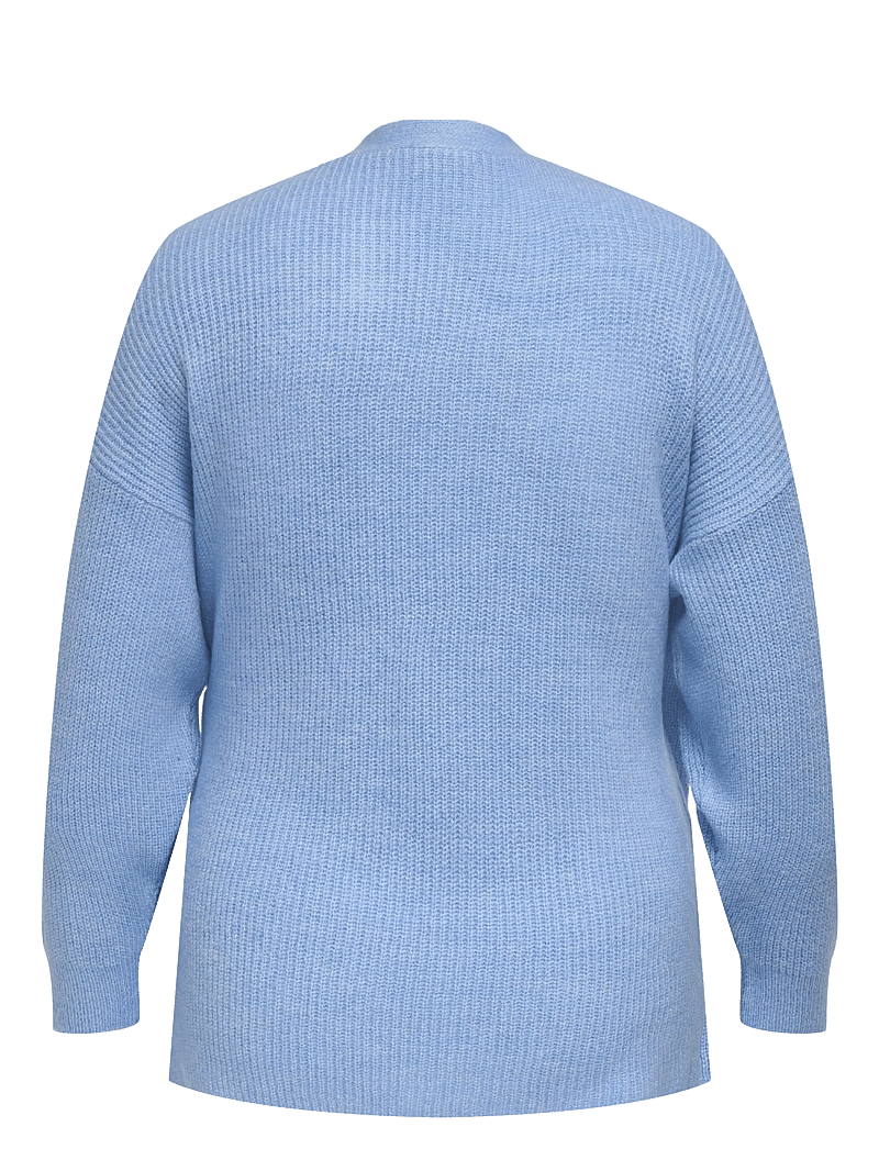 ONLY Carmakoma - CARELIZA LS WRAP CARDIGAN KNT - kardiganid - provence - 1