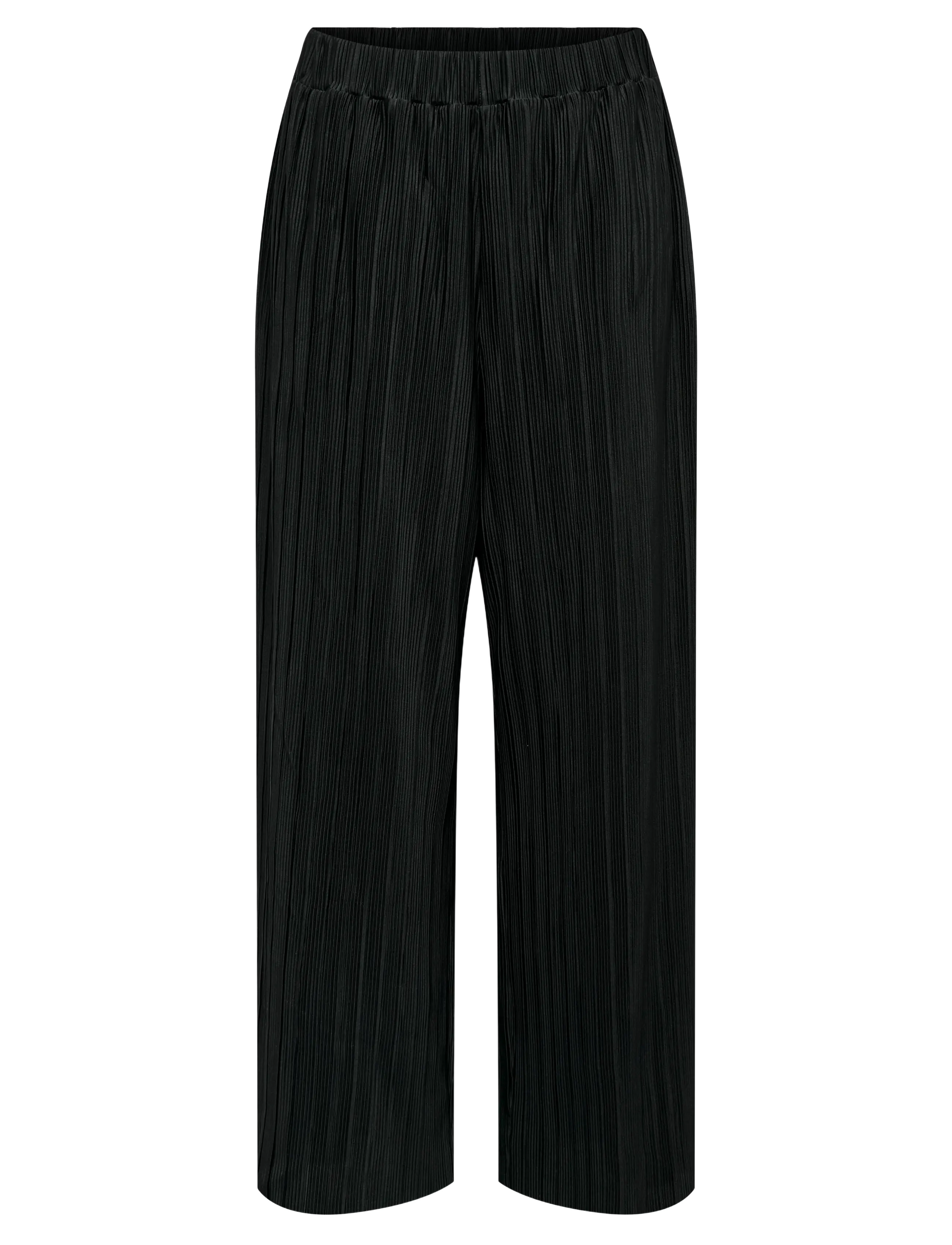 ONLY Carmakoma - CARRAVENNA PLISSE PANT JRS NOOS - black - 1