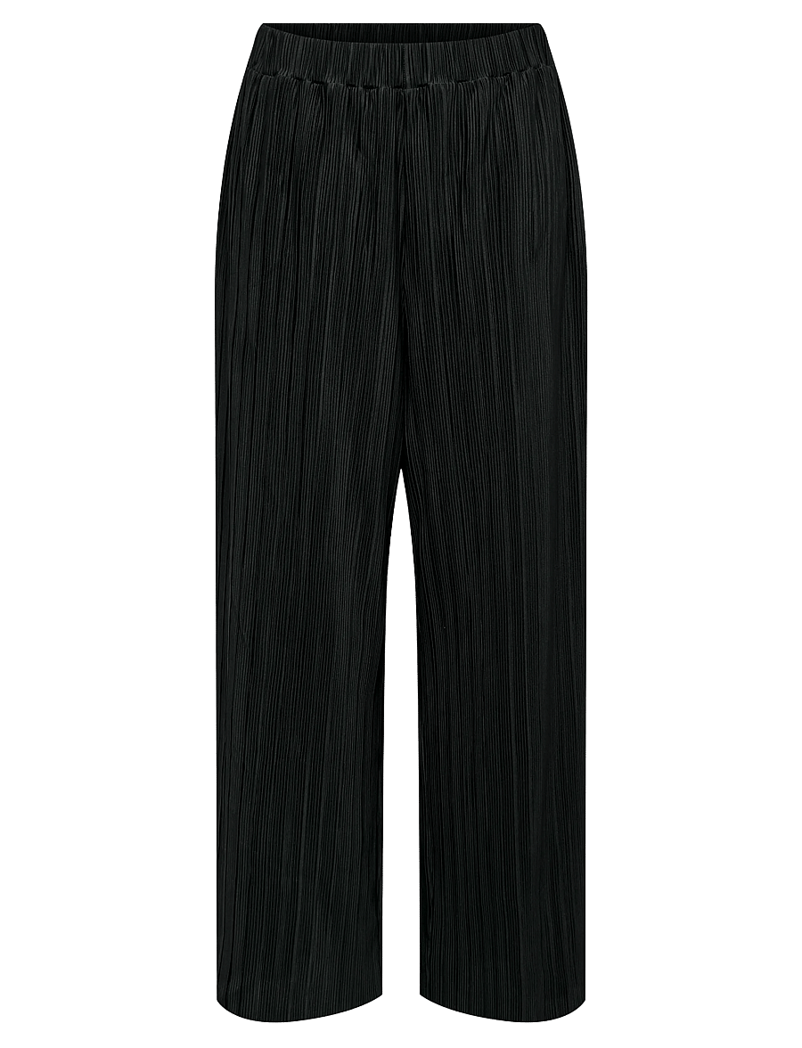 ONLY Carmakoma - CARRAVENNA PLISSE PANT JRS NOOS - black - 1