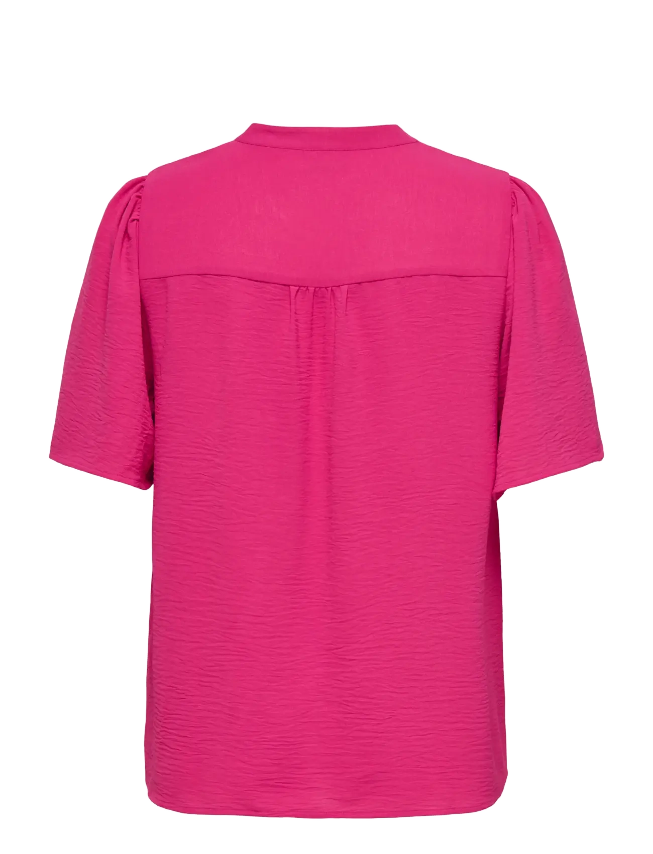 ONLY Carmakoma - CARNOEMI 2/4 V-NECK BLOUSE WVN - lühikeste varrukatega pluusid - pink yarrow - 2