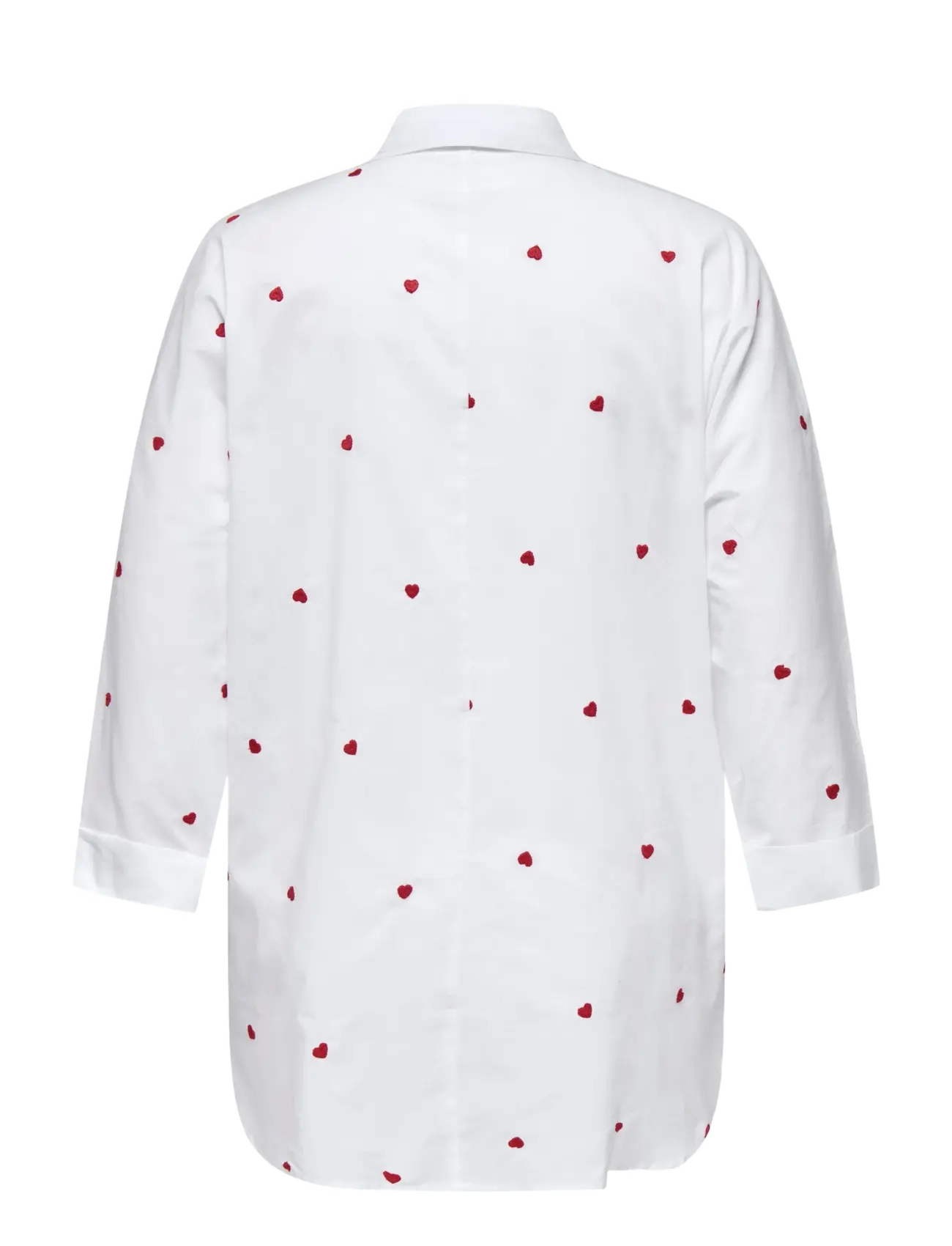 ONLY Carmakoma - CARNEW LINA GRACE LS EMB SHIRT WVN NOOS - bright white - 2