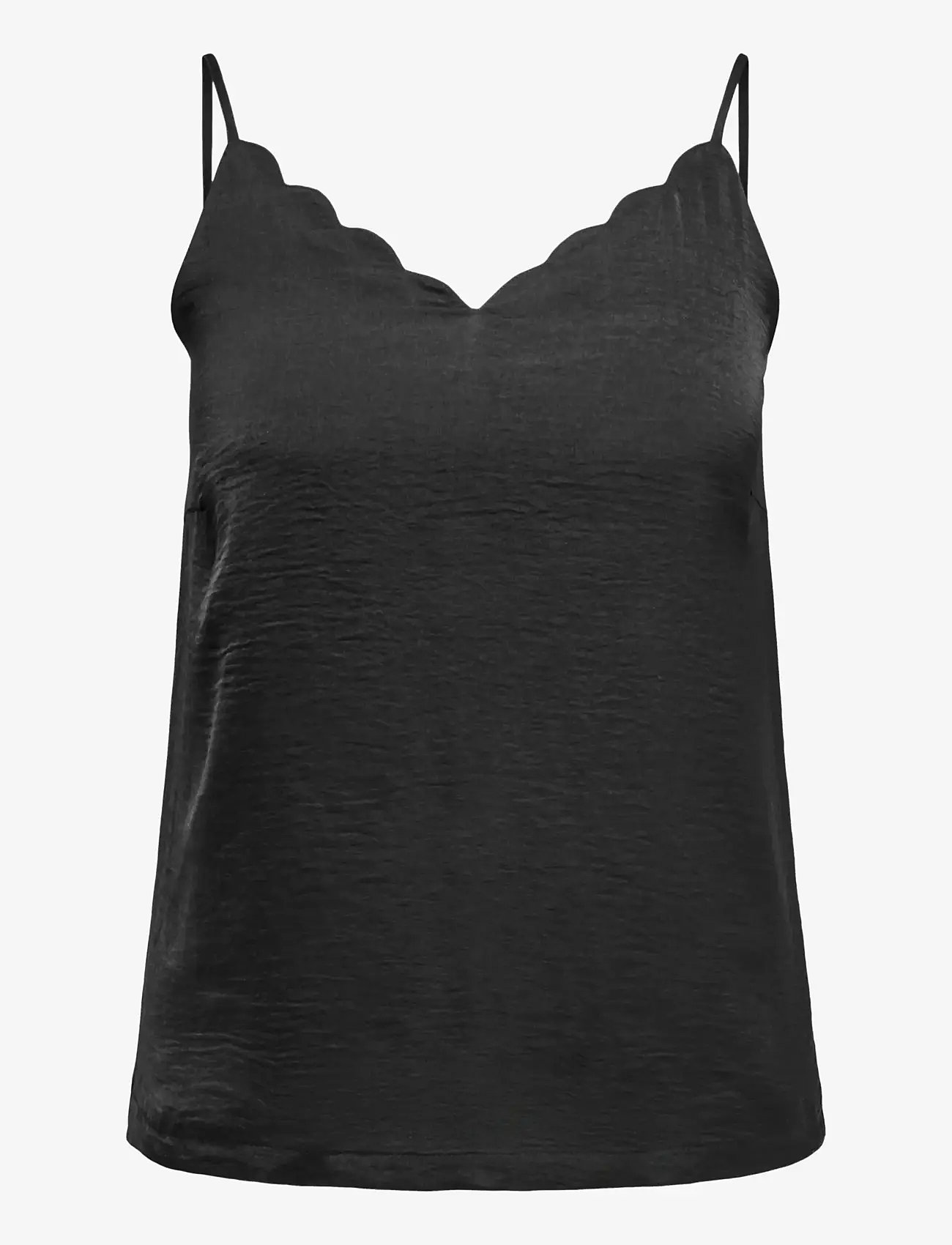 ONLY Carmakoma - CARDEBBIE SINGLET WVN NOOS - linnen - black - 1